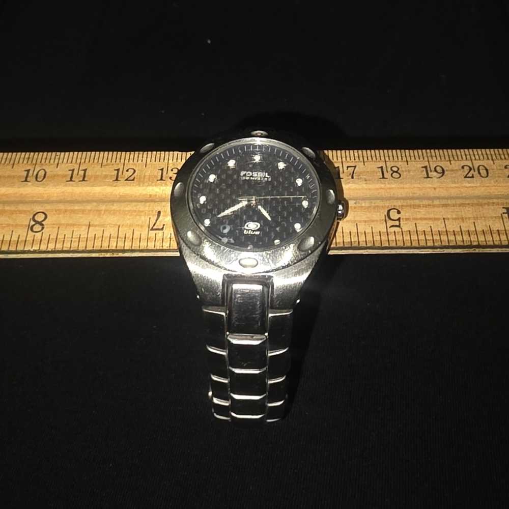 FOSSIL Blue Men's Wrist Watch (AM-3351)